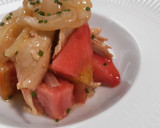 Foto del paso 8 de la receta: Ensalada de tomate y pollo en escabeche