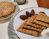 Gofri zabpehelyből (glutén-, tej-, cukor-,sütőpor- és élesztőmentes) recept fázis 6 fotója