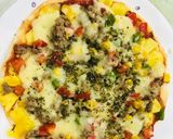 Hình bước làm 5 của món Pizza chảo cho người bận rộn