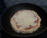 Foto langkah ke 12 dari resep Pizza teflon simpel.
