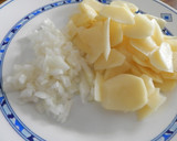 Foto del paso 1 de la receta: Crema de tortilla con jamón
