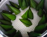 Foto langkah ke 5 dari resep Kue oncong-oncong Khas Bengkulu atau kue kelicuk Pagaralam Sumsel.