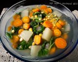 Foto langkah ke 1 dari resep 09. Sayur Bayam Pelangi.