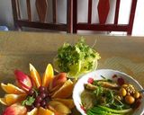 Hình bước làm 4 của món Miến gà