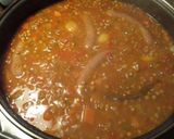 Foto del paso 16 de la receta Lentejas pardinas con verduras y salchichas frescas