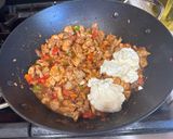 A picture of step 2 of Chicken Sisig.