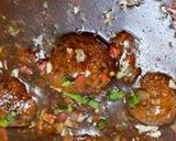 A picture of step 5 of Fried Rice Manchurian.