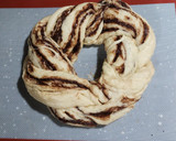 Foto del paso 18 de la receta: 👑🐪Rosca de Reyes rellena - 2 variantes: Nutella y Dulce de leche con nuez - Receta súper rendidora🐪👑