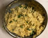 A picture of step 1 of Sweet corn vada.