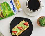 Foto langkah ke 6 dari resep Matchamisu Sandwich.
