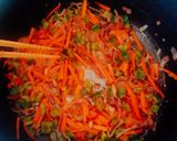 A picture of step 4 of Curry Rice.