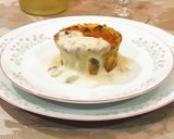 Foto del passaggio 9 della ricetta Tortini di Riso Farciti con Zucca e Gorgonzola