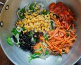 मसाला पास्ता (masala pasta recipe in Hindi) रेसिपी चरण 2 फोटो