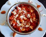 A picture of step 5 of Delicious nutritious Authentic Gajar (carrot) halwa for Christmas festival.