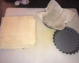 A picture of step 1 of Goats Cheese Tart.