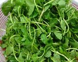 Hình bước làm 2 của món Canh rau má thịt băm
