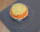 Pas rețetă Salată mimosa 10 fotografie