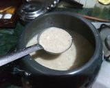 A picture of step 2 of Jaggery Dalia.