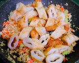 Hình bước làm 2 của món Mì căn xào sả ớt