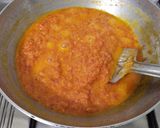 A picture of step 2 of Carrot Halwa Cake.