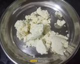 A picture of step 2 of Thandai Modak.