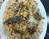A picture of step 2 of Mutton polaw.