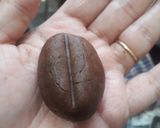 A picture of step 4 of Chocolate coffee bean cookie.