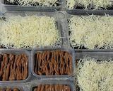 Foto langkah ke 4 dari resep Brownies Ketan Hitam Kukus.