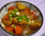 Foto langkah ke 6 dari resep Vegetable Curry Udon.