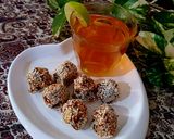 عکس مرحله 4 از دستور 🪷توپک خرما زنجبیلی🪷