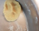A picture of step 2 of Mathri.