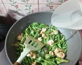 Foto langkah ke 3 dari resep 884.Tumis Buncis Udang (Bumbu Ulek).