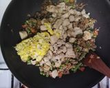 A picture of step 5 of Chicken Fried Rice.