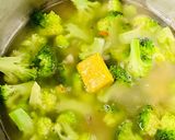 A picture of step 3 of Broccoli Soup with Walnuts.