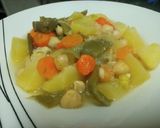 Foto del paso 7 de la receta: ✅🗣📢 Puchero de garbanzos a la jardinera
