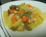 Foto del paso 7 de la receta: ✅🗣📢 Puchero de garbanzos a la jardinera