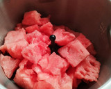 Foto del paso 2 de la receta: Batido de sandía
