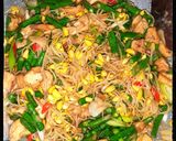 Foto langkah ke 4 dari resep Tumis Kacang Panjang Tauge Tahu.