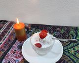 A picture of step 7 of Strawberries ice cream.