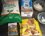 Foto langkah ke 1 dari resep Roti Sobek Tanpa Ulen Tanpa Telur (Margarin).