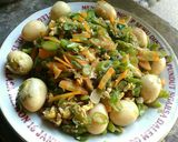 Foto langkah ke 5 dari resep Orak arik Buncis telur puyuh.