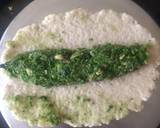 Palak peas triangles recipe step 5 photo