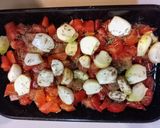 Foto del paso 1 de la receta: Tomates asados al horno con Hierbas