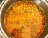 Foto del paso 2 de la receta: Arroz caldoso con almejas y gambas 🥘🦐