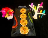 A picture of step 8 of Crispy Bread Mix Veg Gold Coins - Indian Taste Continental Starter Bites - Shallow Fry Tawa Recipe.