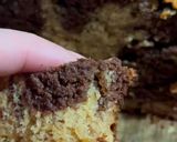 Φωτογραφία βήματος 6 της συνταγής Banana marble cake (χωρίς ζάχαρη)