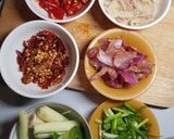 รูปขั้นตอนการทำที่ 1 ของ แกงไก่ใส่วุ้นเส้น