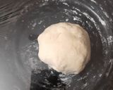 A picture of step 1 of Cowrie/ Kouri (Handmade cowrie shell shaped noodles) in Soup.
