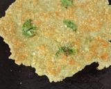 A picture of step 3 of Sprouted Moong and Oats Chilla.