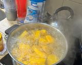Foto del paso 1 de la receta: Pollo de mostaza y miel con arroz de calabaza